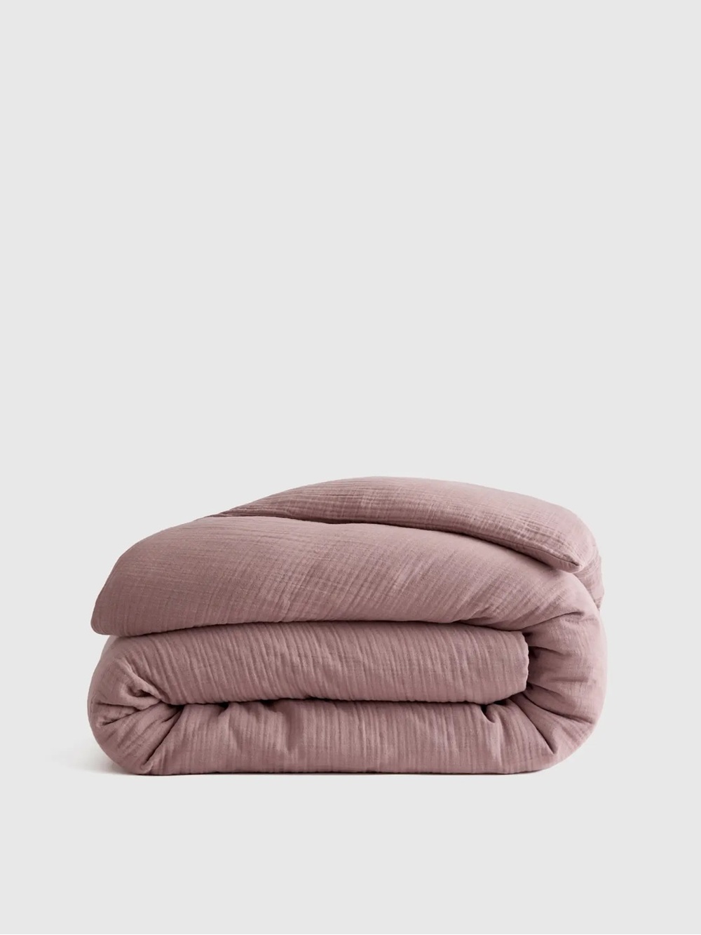 QUINCE Organic Airy Gauze Duvet Cover King/Cal King Fig 7246